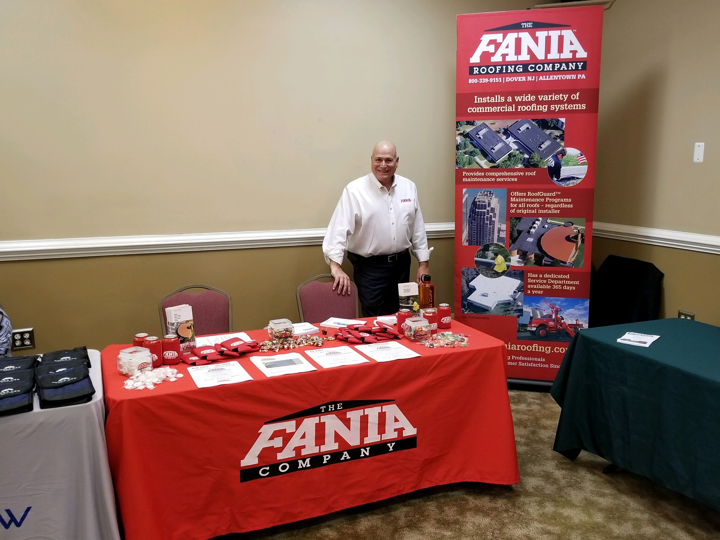 Fania Roofing Fania Roofing Attends Wharton NJ Job Fair!